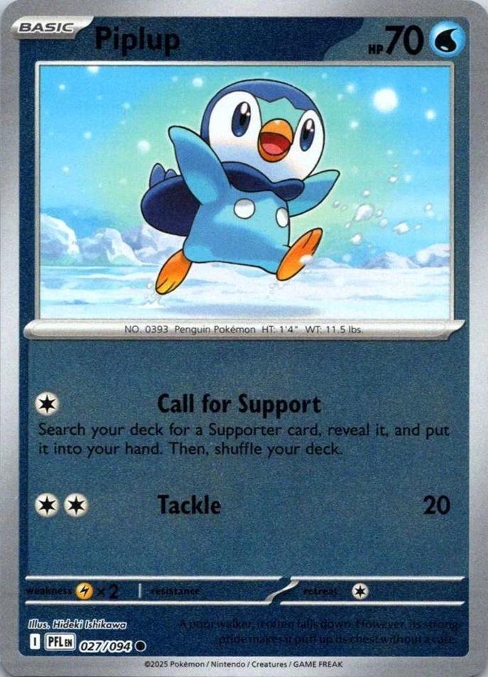 Piplup [Reverse Holo]